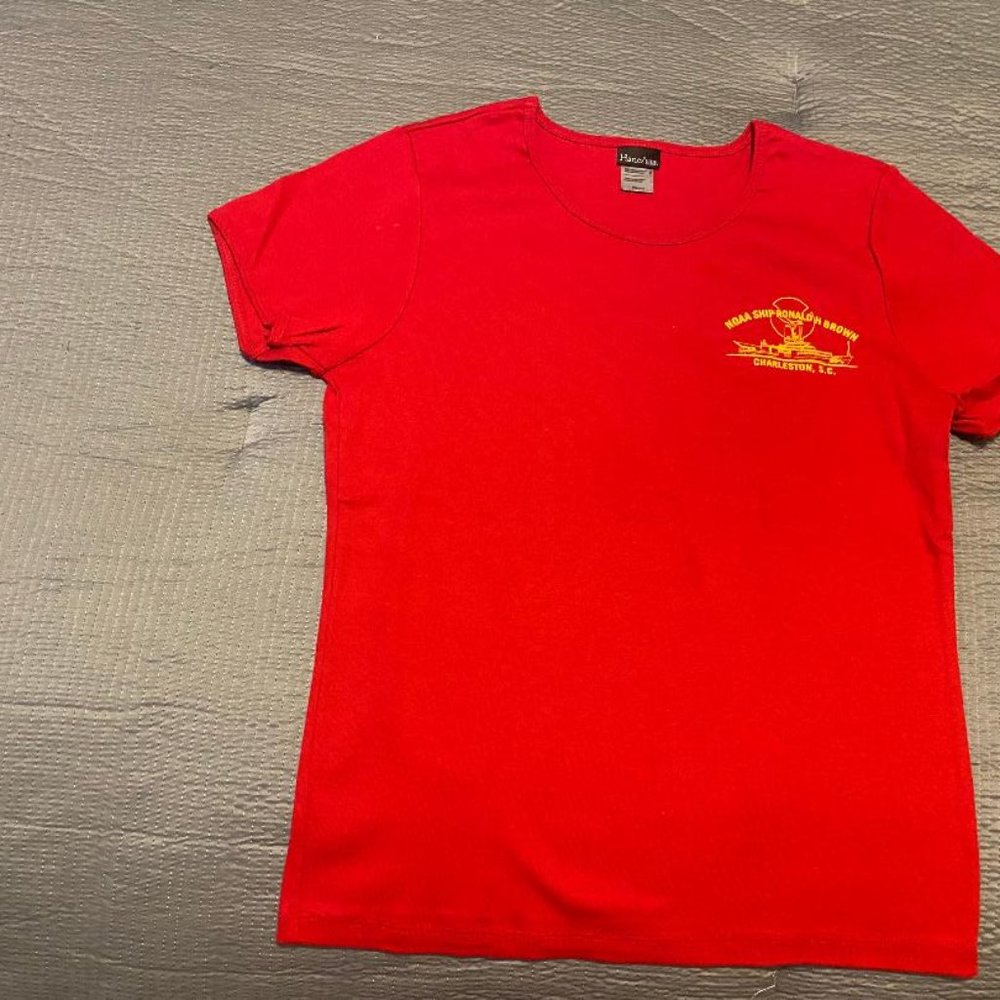 NOAA-National Oceanic and Atmospheric Administration RON BROWN Ladies LG T-Shirt